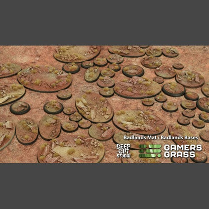 GamersGrass: Badland Round Lip Bases