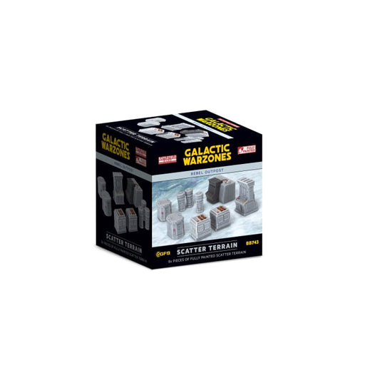 Galactic Warzones Rebel Outpost Scatter Terrain