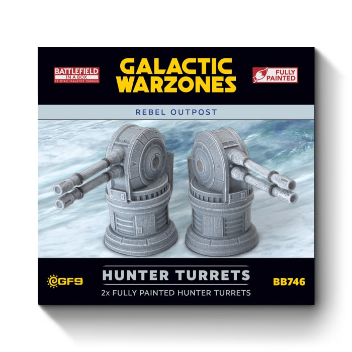 Galactic Warzones Rebel Outpost Turrets