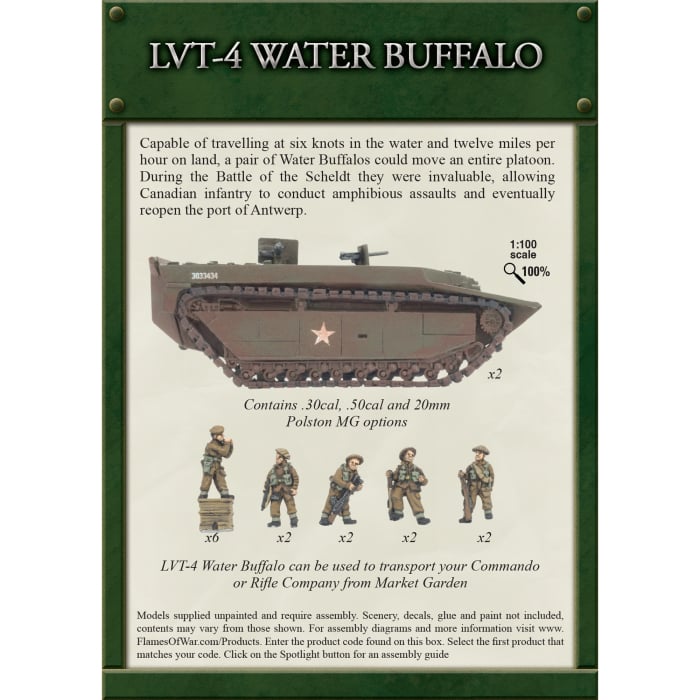 FOW LVT-4 Water Buffalos