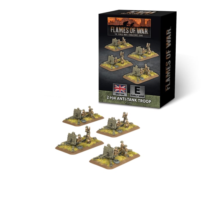 FOW 2 Pdr Anti-tank Platoon