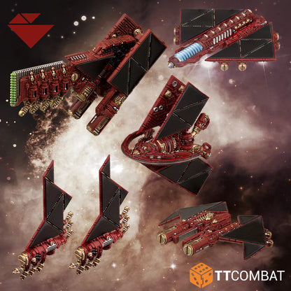 Dropfleet Bioficers Light Ships