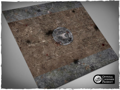 Deep-Cut Studio Guild Ball Pitch Game Mats 3x3