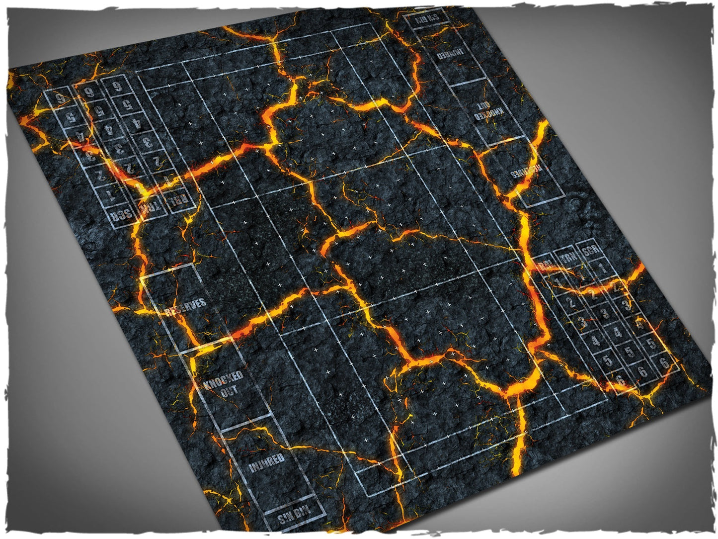 Deep-Cut Studio Game Mat - Inferno