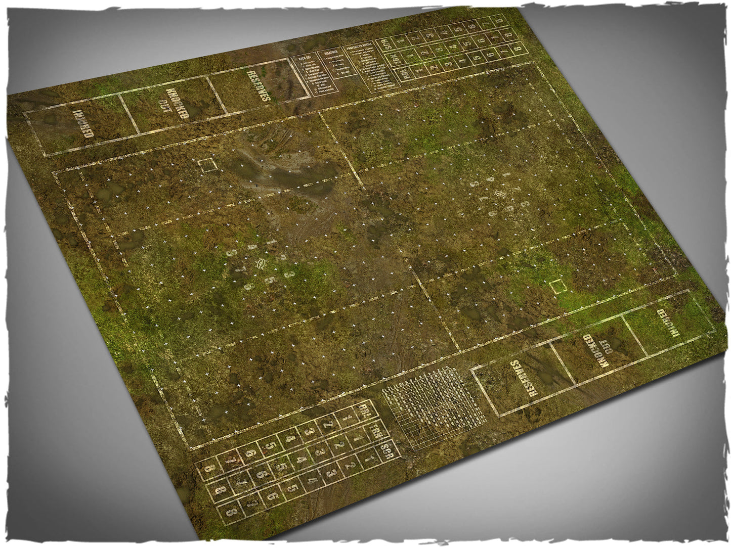 Deep-Cut Studio Game Mat - Muddy Field