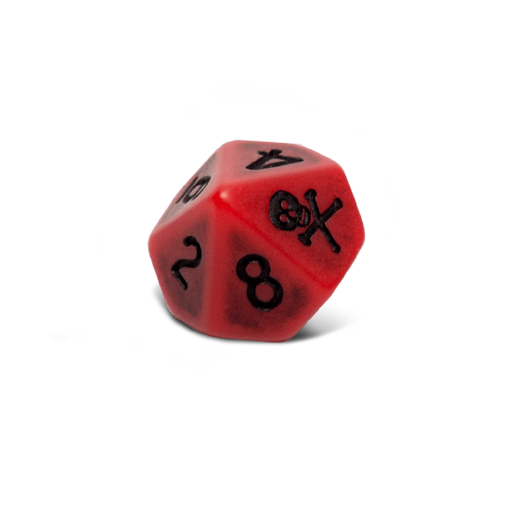 Blood & Plunder Set of 6 D10 Dice