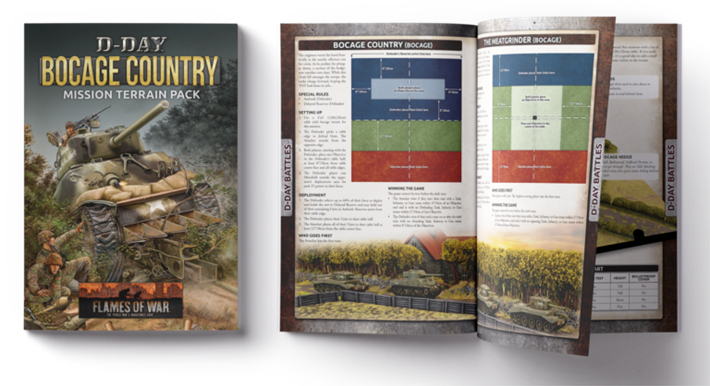 Flames of War D-Day Bocage Mission Terrain Pack