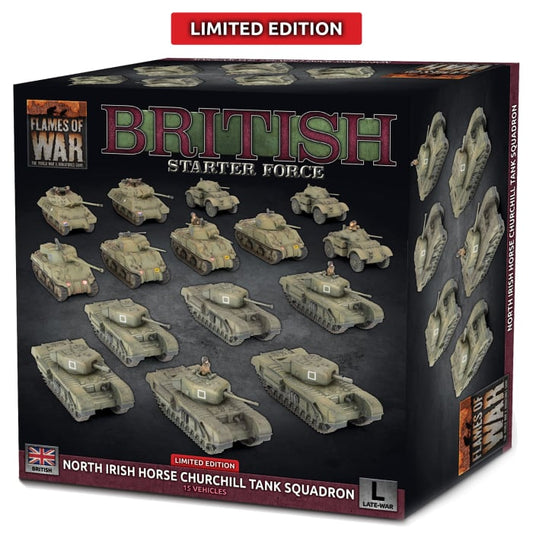 FOW North Irish Horse Churchill Tank Squadron (Limited Edition)