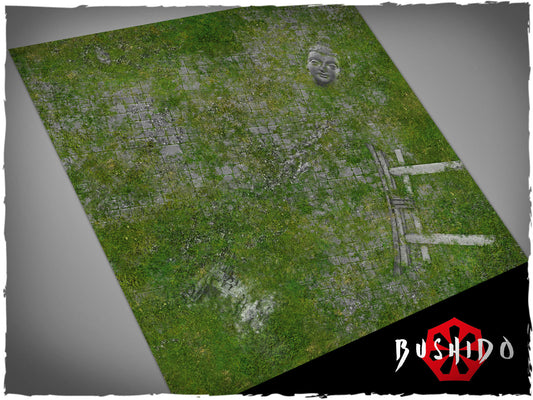 Deep-Cut Studio Game Mat - Bushido Temple Ruins