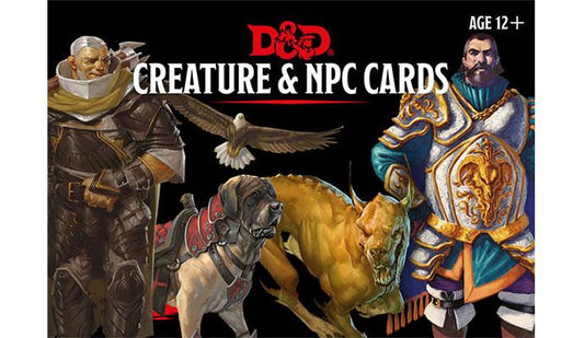 D&D Monster Cards: Creature & NPC Cards (182 Cards, 2023 Edition)
