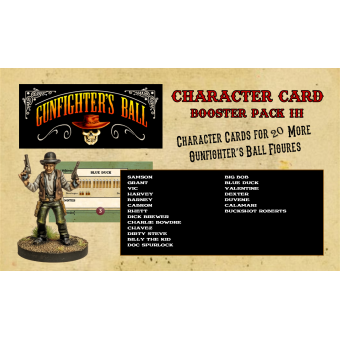 Gunfighter's Ball Character Card Booster Pack III