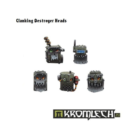 Kromlech Clanking Destroyer Heads (10)