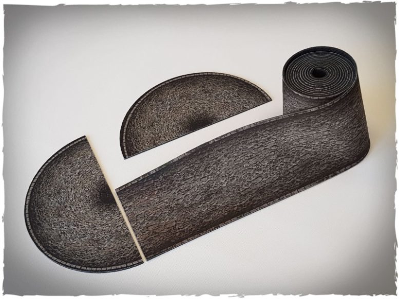 Deep-Cut Studio Scenery Stripes - Cobblestone Road