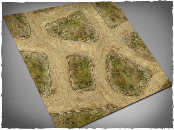Deep-Cut Studio Game Mat - Cobblestone Streets v2