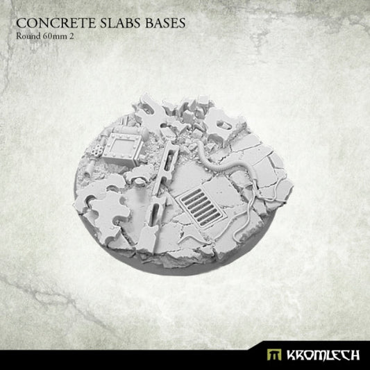 Kromlech Concrete Slab Bases Round 60mm Pattern