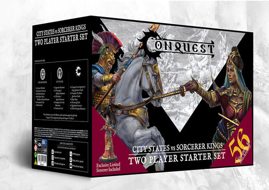 Conquest Two player Starter Set Sorcerer Kings vs City States