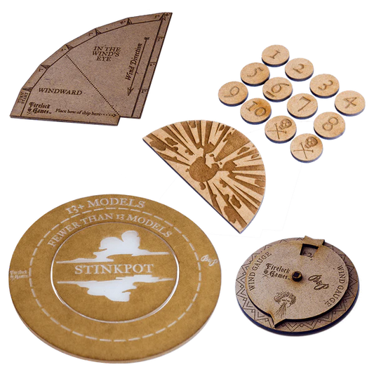 Blood & Plunder Deluxe Template Set