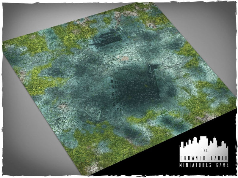 Deep-Cut Studio Game Mat - Drowned Earth