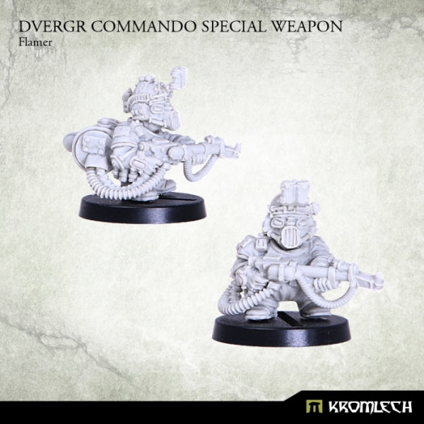 Kromlech Dvergr Commando Special Weapon: Flamer