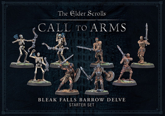 The Elder Scrolls Bleak Falls Barrow Hard Plastic Delve Set