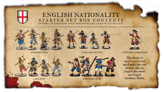 Blood & Plunder English Nationality Starter Set