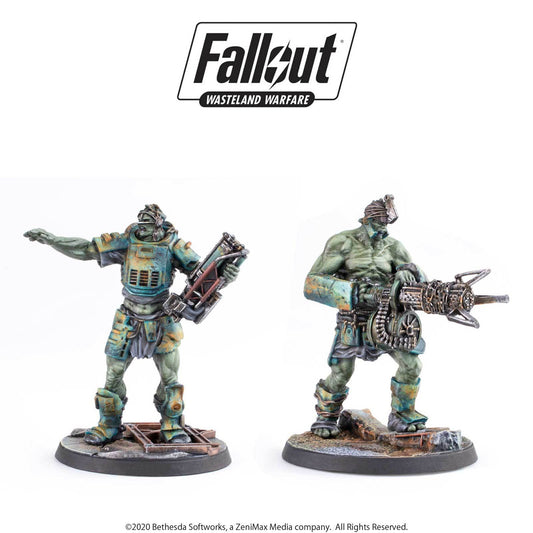 Fallout Wasteland Warfare Super Mutants: Overlord and Fist