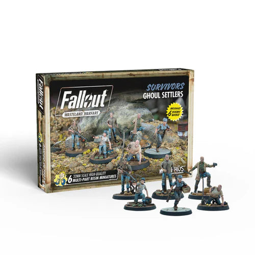 Fallout: Wasteland Warfare - Survivors Ghoul Settlers (The Slog)