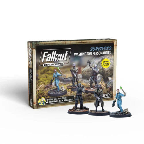 Fallout: Wasteland Warfare - Survivors Washington Personalities
