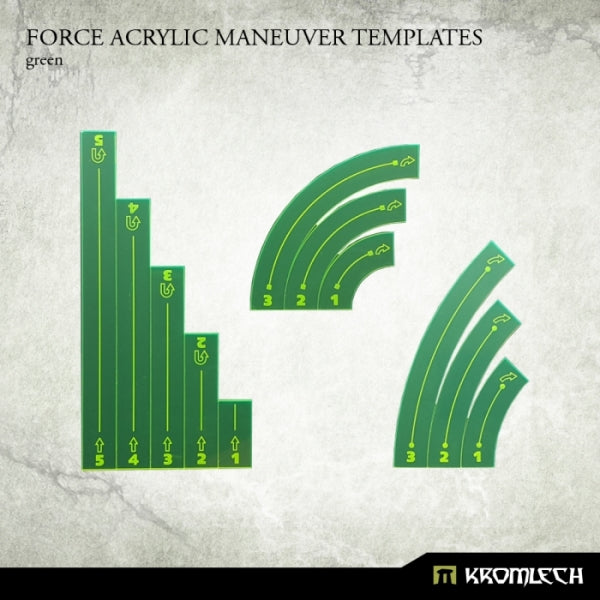 Kromlech Force Acrylic Maneuver Templates
