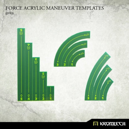 Kromlech Force Acrylic Maneuver Templates