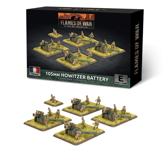 Flames of War 105mm Howitzer Battery