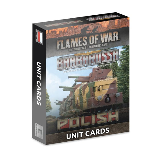 FOW Barbarossa Polish Cards