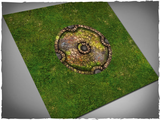 Deep-Cut Studio Game Mat - Roots Of Magic Fields