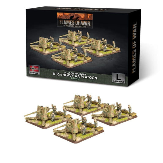 FOW Fallschirmjäger 8.8cm Heavy AA Platoon