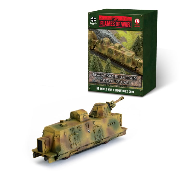 FOW BP44 Armoured Train Artillery Car