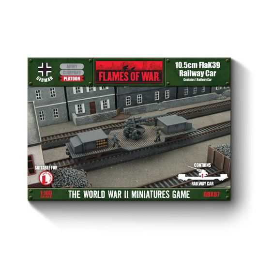 FOW 10.5cm FlaK Railway Car