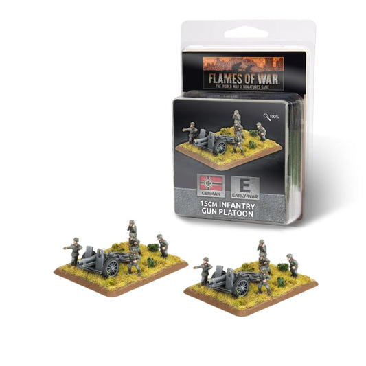 FOW German 15cm Infantry Gun Platoon
