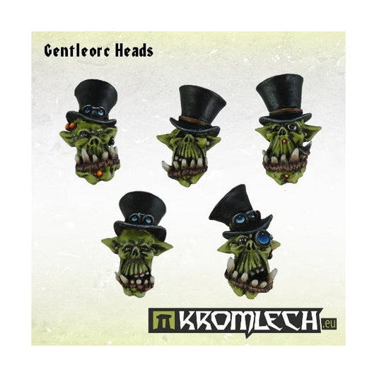 Kromlech Gentleorc Heads (10)