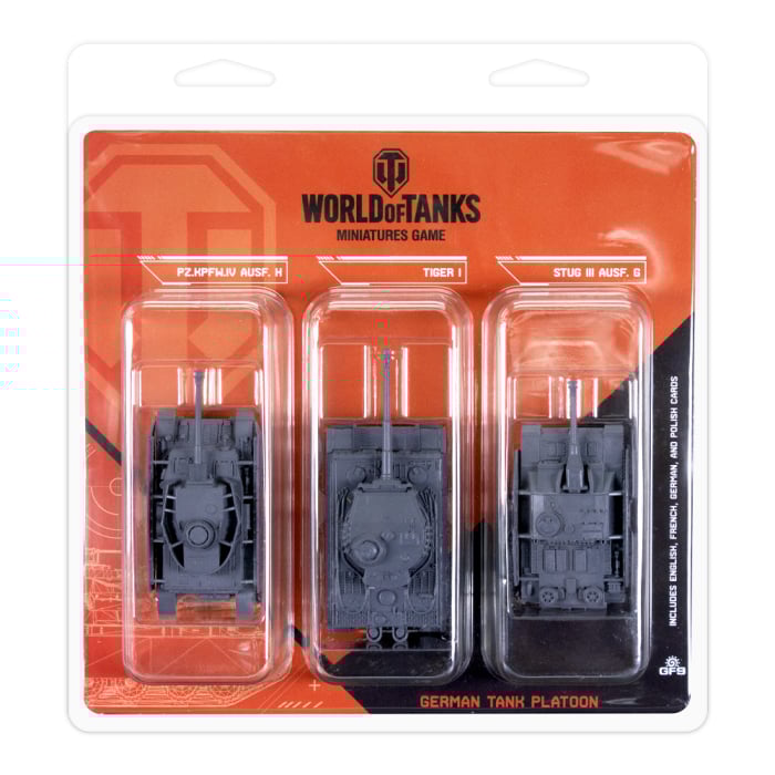 German Tank Platoon (Panzer IV H, Tiger I, StuG III G)