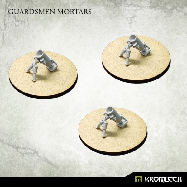 Kromlech Guardsmen Mortars (3)
