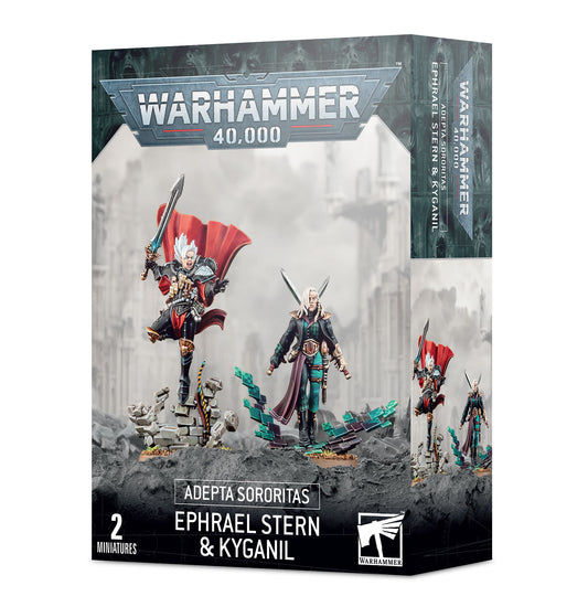Adepta Sororitas Daemonifuge Ephrael Stern & Kyganil