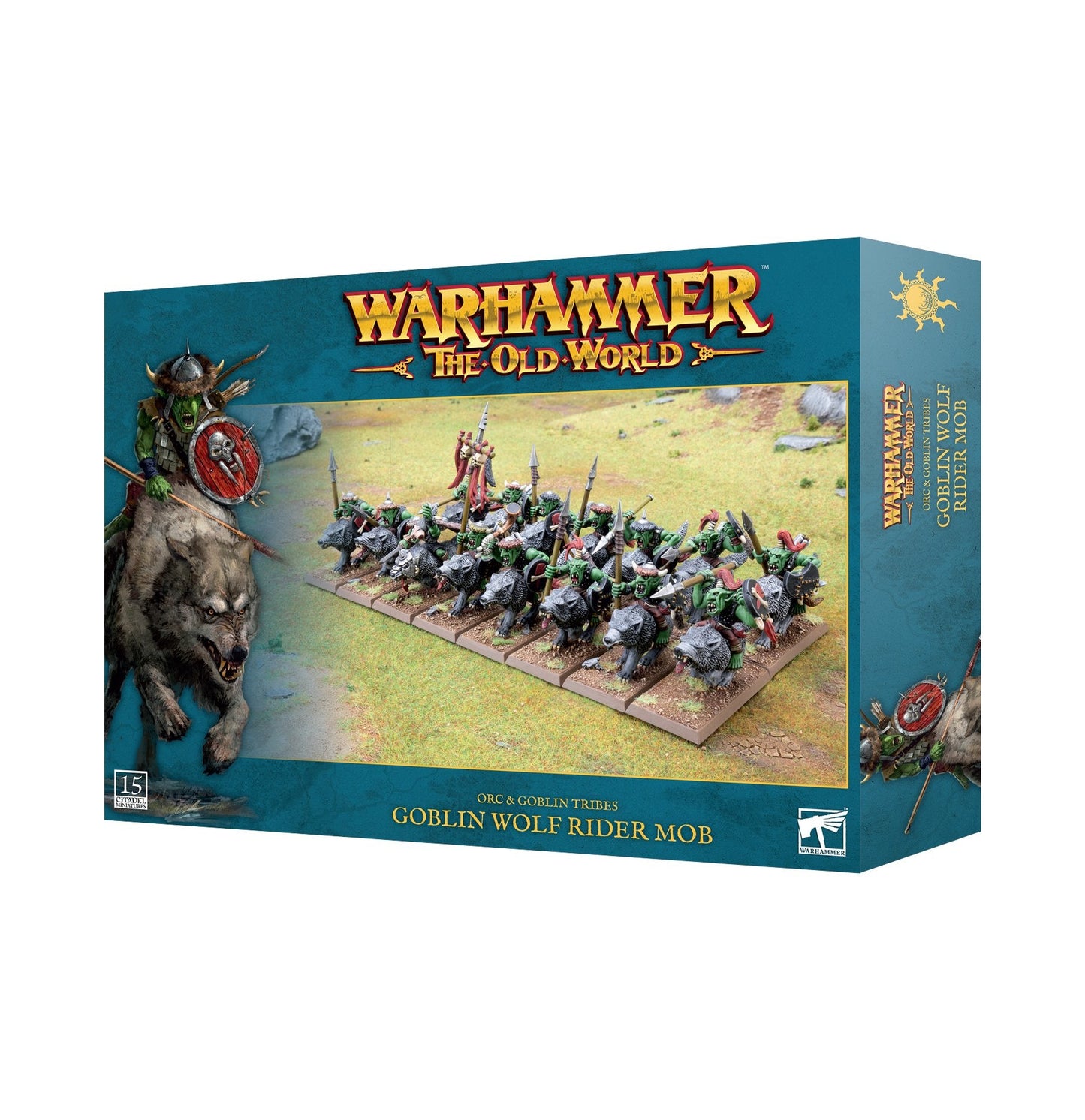 Orc & Goblin Tribes Goblin Wolf Rider Mob Old World