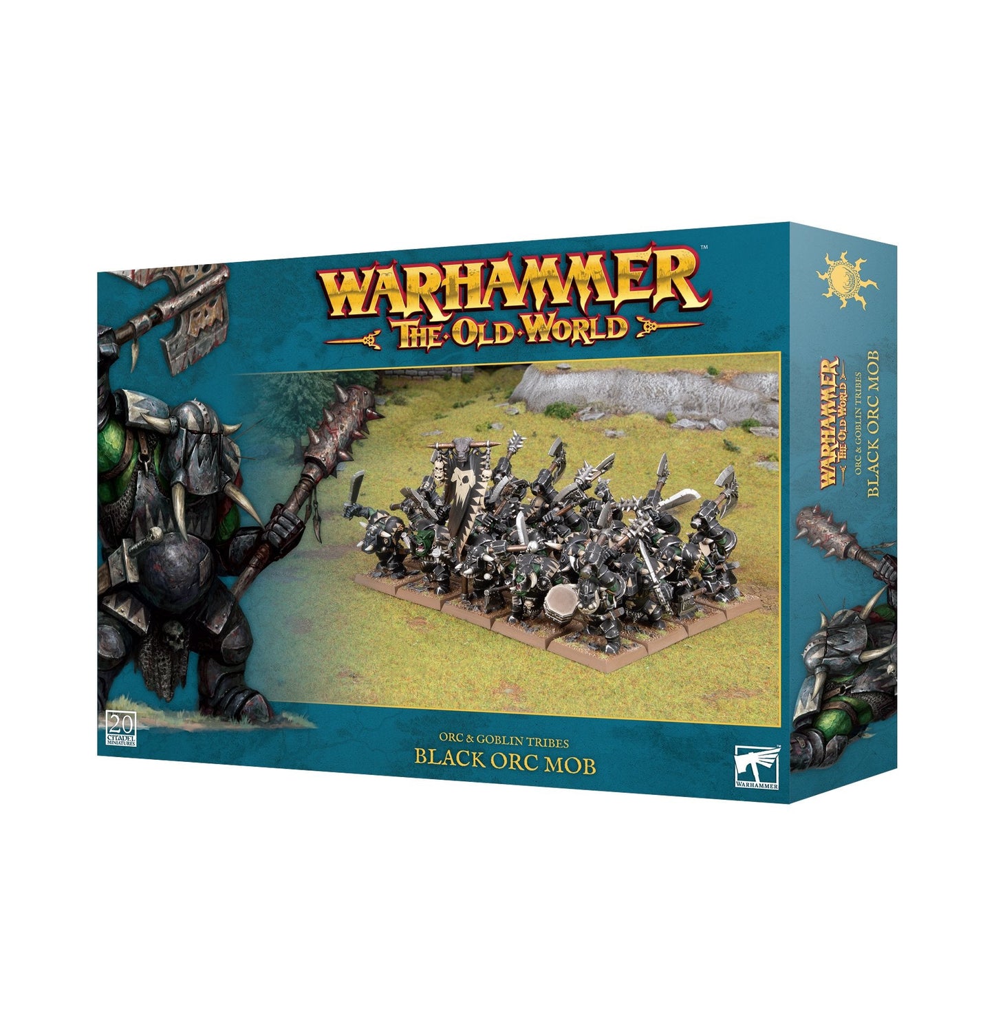 Orc & Goblin Tribes Black Orc Mob Old World