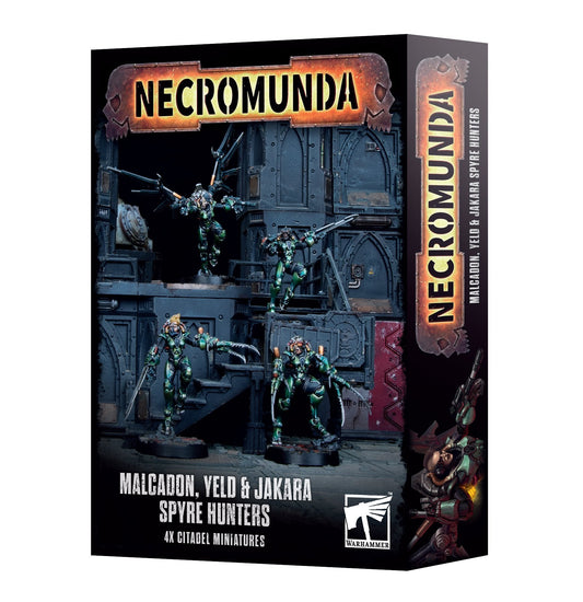 Necromunda Malcadon, Yeld, and Jakara Spyre Hunters