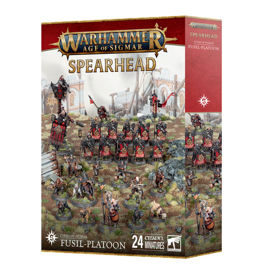 Spearhead Cities of Sigmar Fusil-Platoon