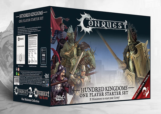 Conquest Hundred Kingdoms: One Player Starter Set