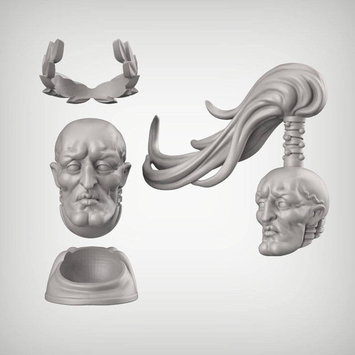 Handsome War Masters Head set
