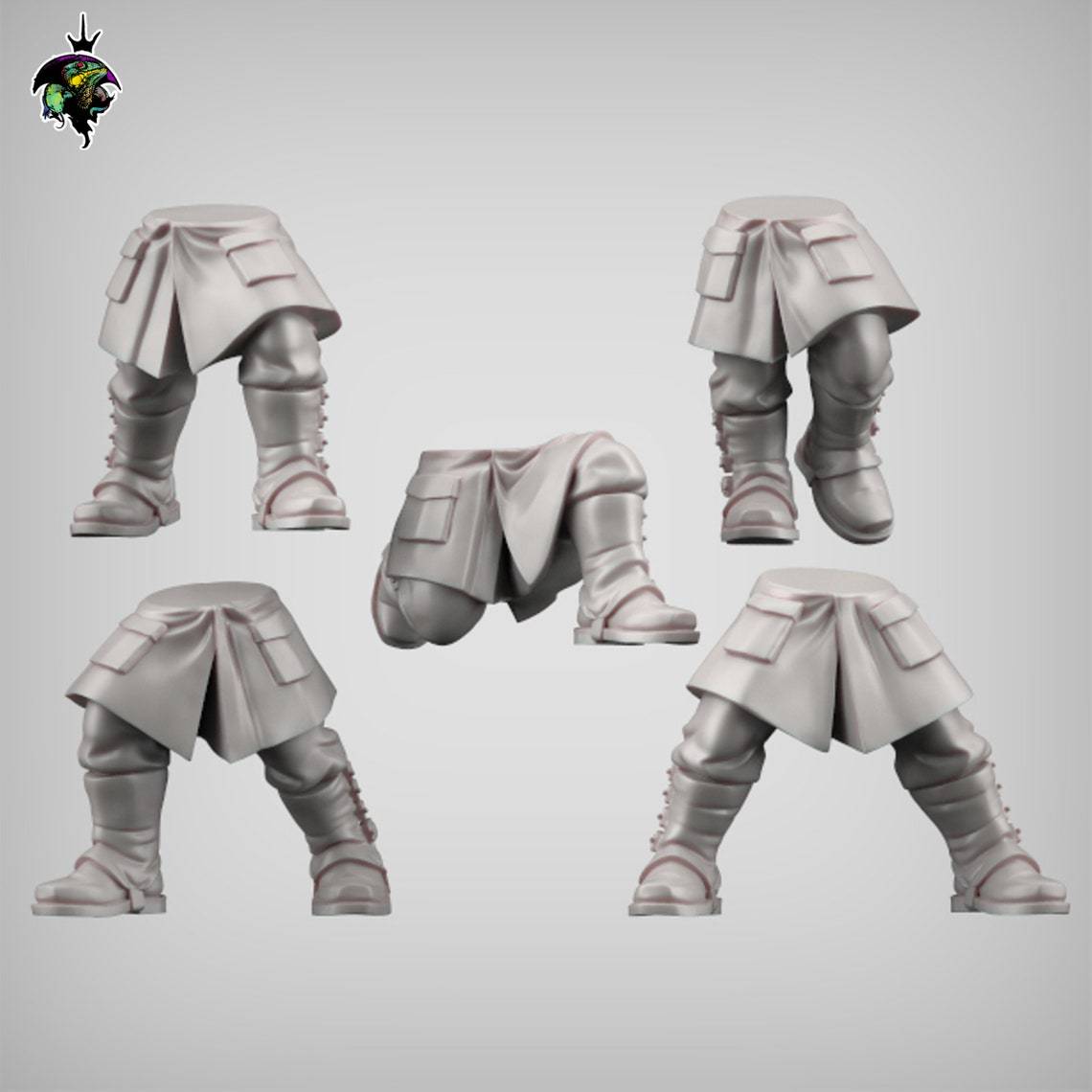 Medium Coat Legs Set