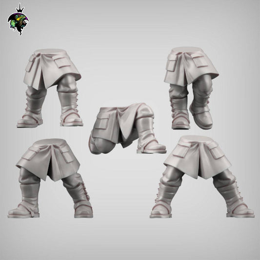 Medium Coat Legs Set