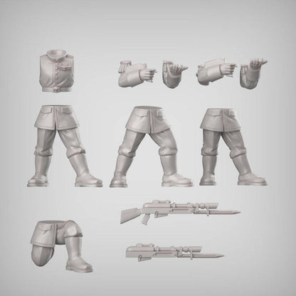 Praeto Legionnaire Firing Squad Set